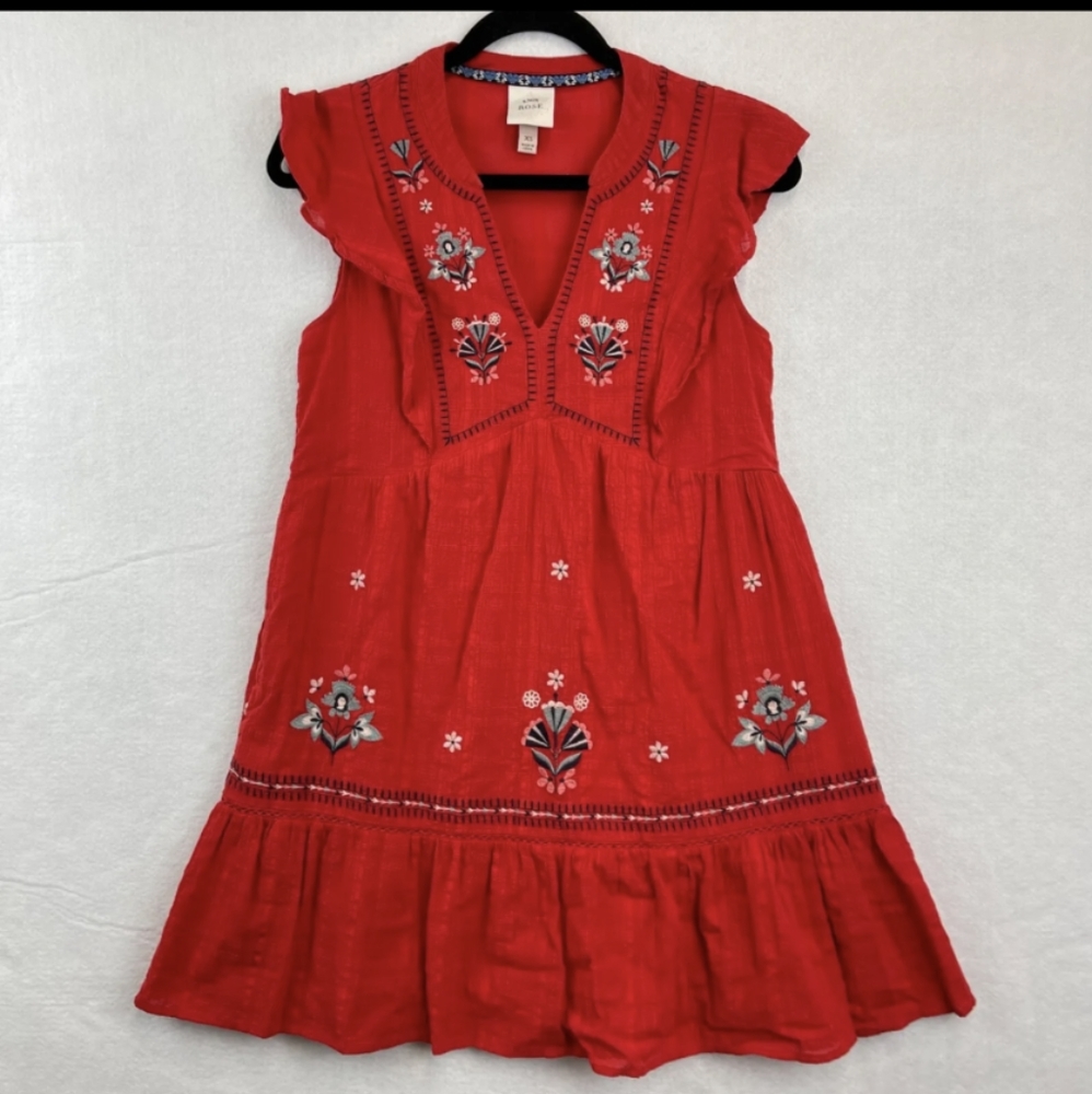 Knox Rose Floral Embroidered Dress